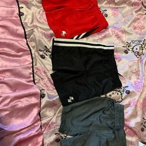 3 shorts